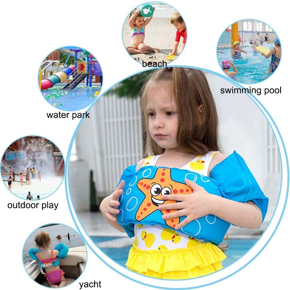 Salvavidas y Flotador para niño 2 en 1