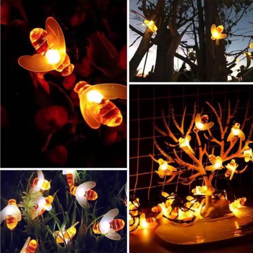 Guirnalda solar Abejas