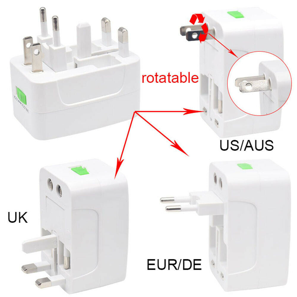 Adaptador Enchufe Universal Para Viajes