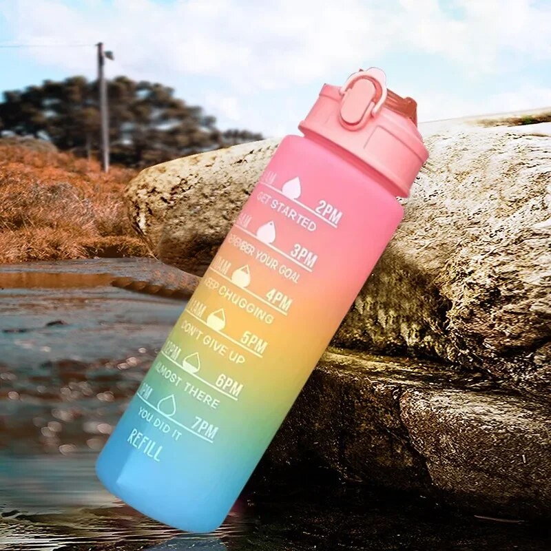 Botella De Agua Motivacional 1 Litro