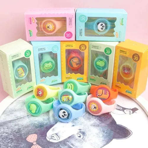 Pack 3 Pulseras AntiMosquito De Animales